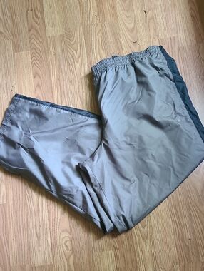 STARTER Men's Olive and Dark Green Wind Pants